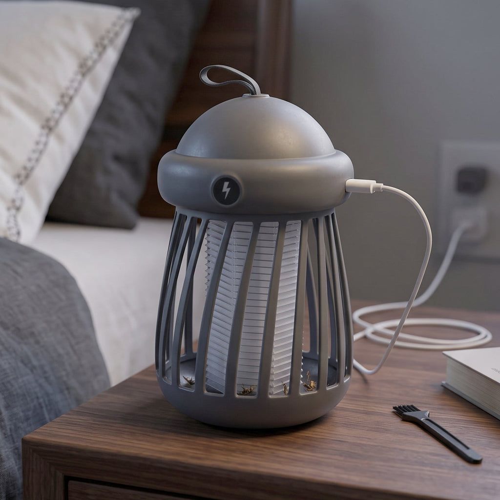 Shock mosquito lamp front view