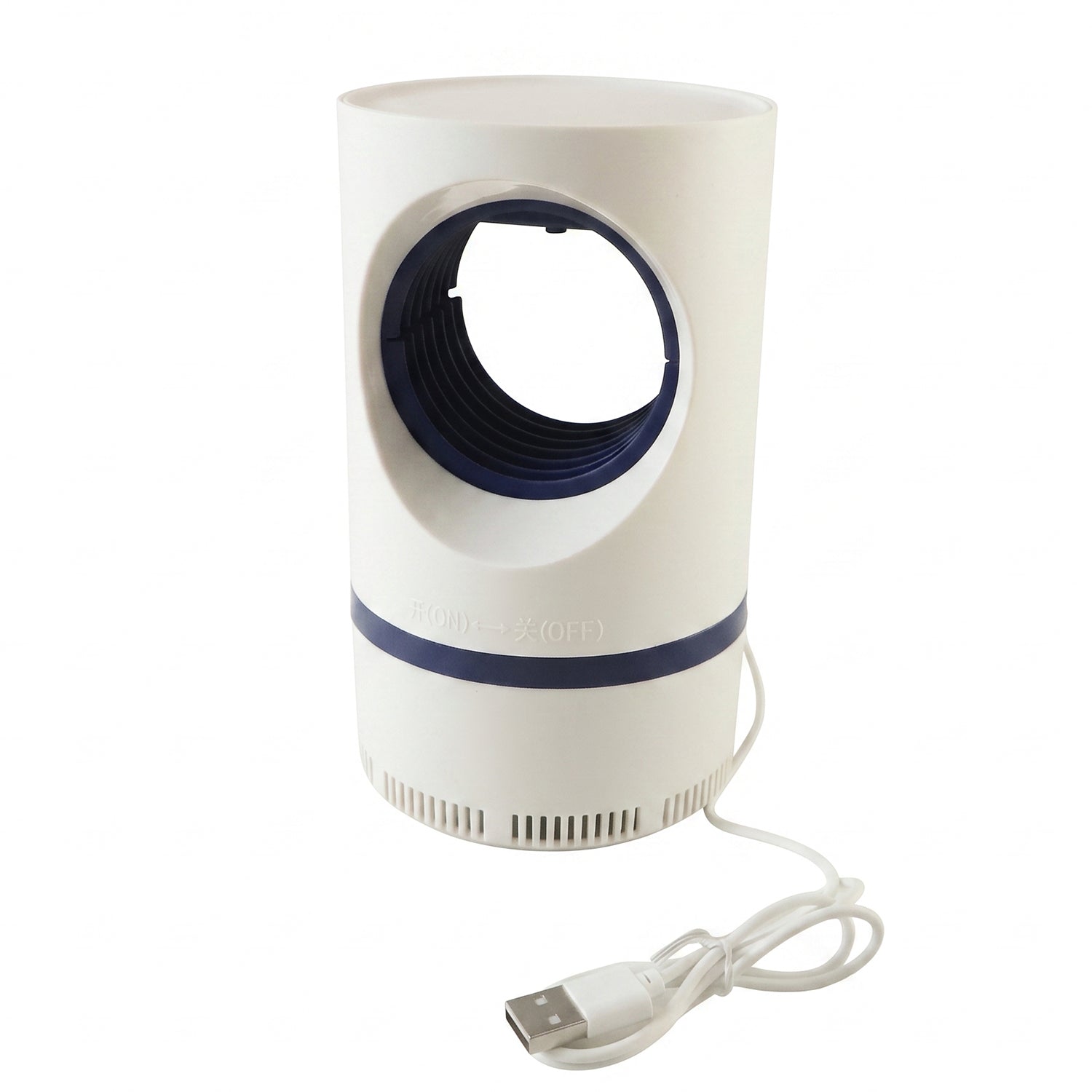 Chemical-free mosquito catcher lamp with easy clean tray for safe indoor use.