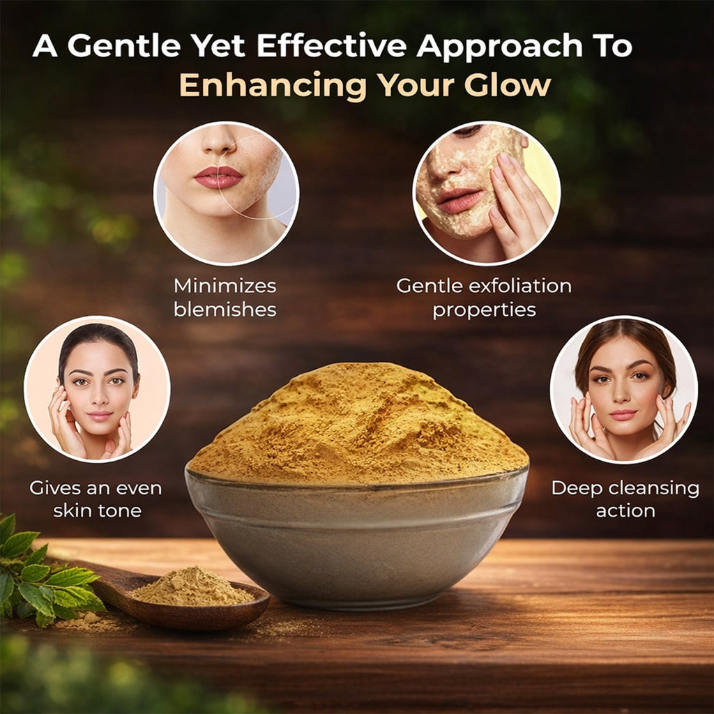 Ayurvedic Multani Mati for soothing and relaxing skin