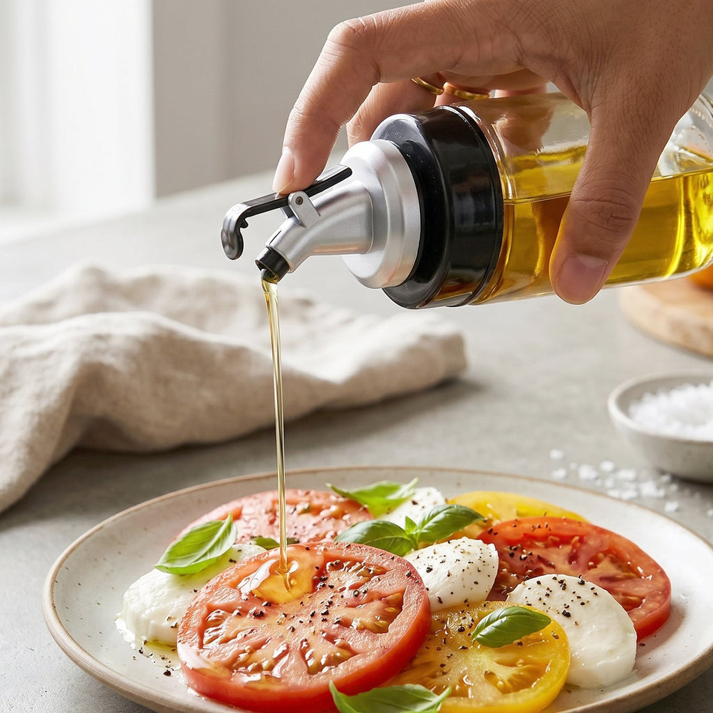 Oil vinegar bottle kitchen