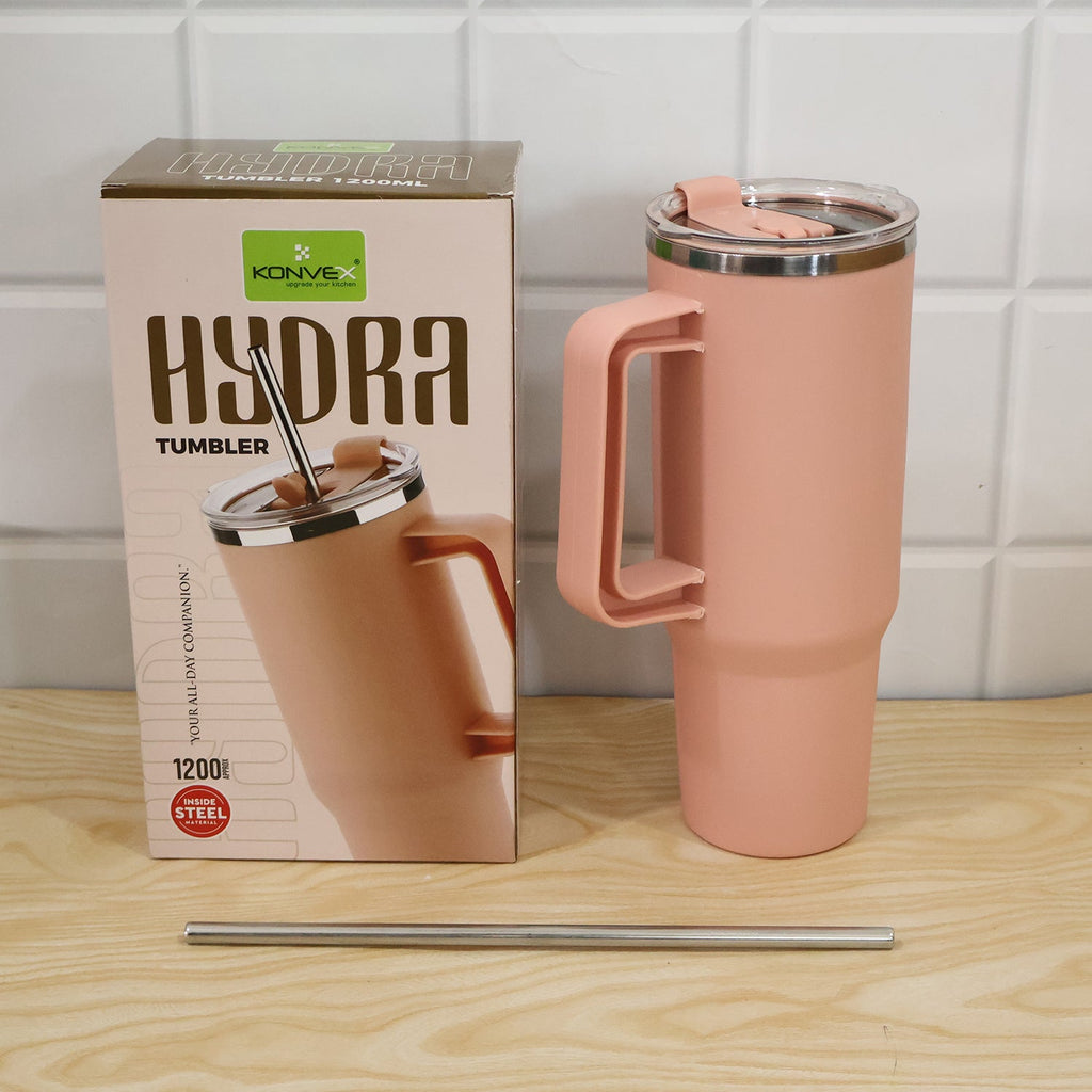 Live photo of Konvex Hydra 1200 ml pink tumbler