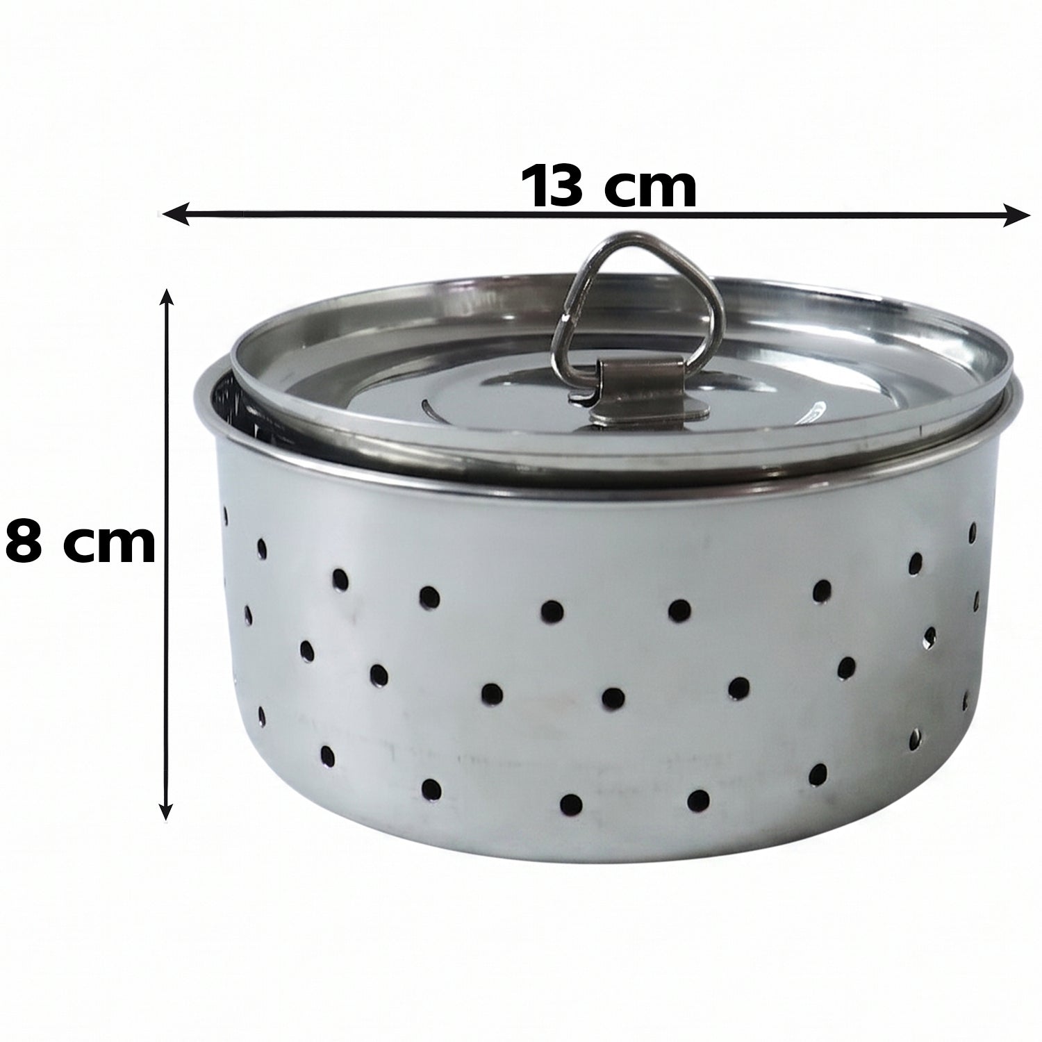 Stainless Steel Paneer Maker Mould with Lid for Cheese and Tofu Press (1 Pc) view 6