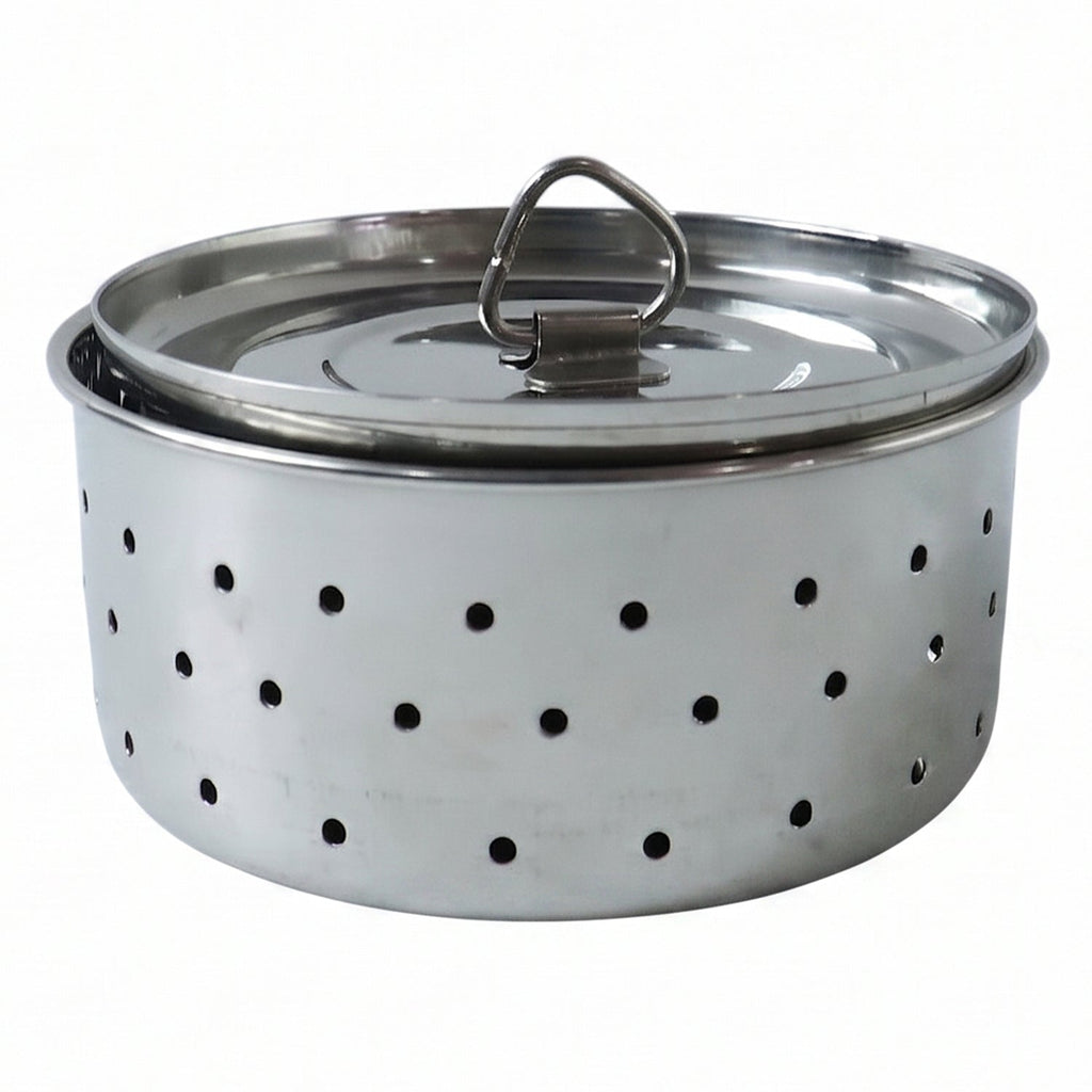 Stainless Steel Paneer Maker Mould with Lid for Cheese and Tofu Press (1 Pc) view 5