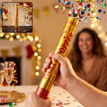 Golden Party Popper Confetti Cannon Shooter for Birthday and Celebration (1 Pc) product image