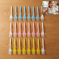 Plastic fork 24 pc set