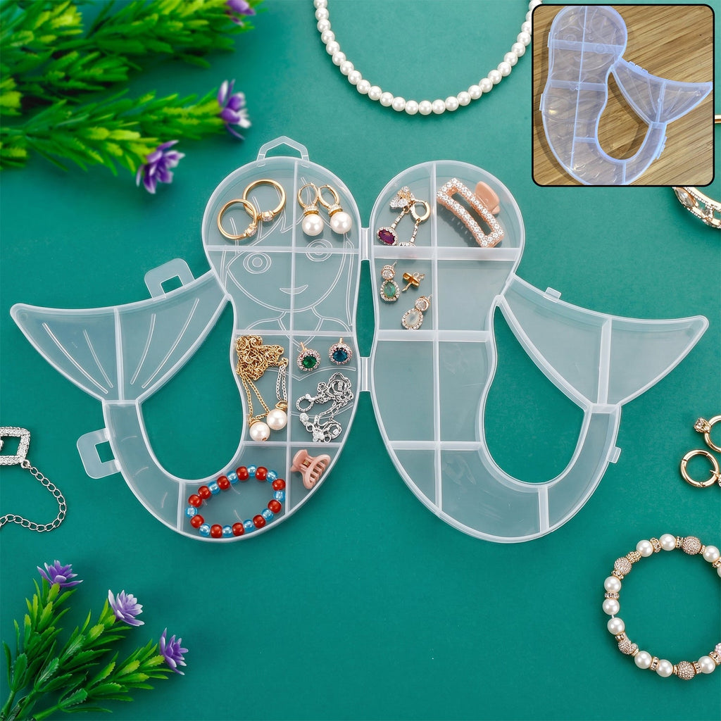 Mermaid shape storage box