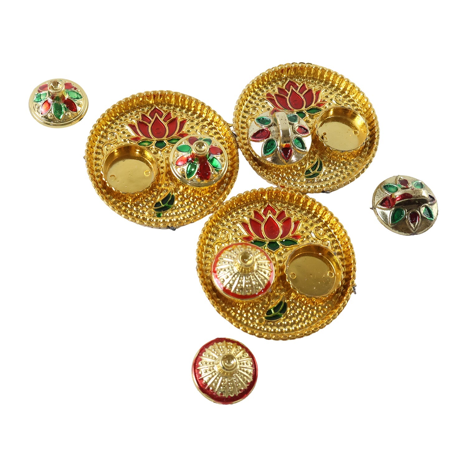 Traditional kankavati box for storing kumkum and sindoor