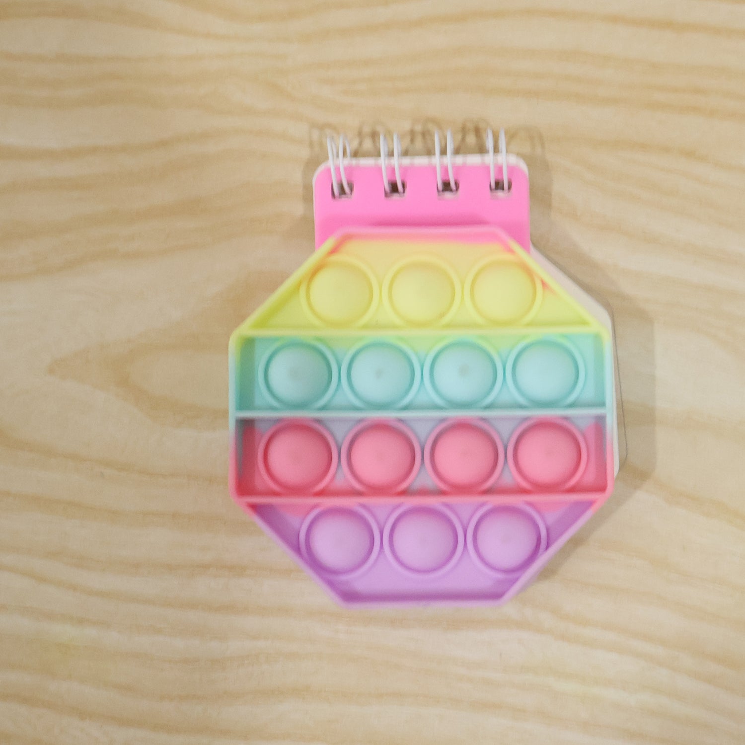 Pastel pop it diary 1 pc