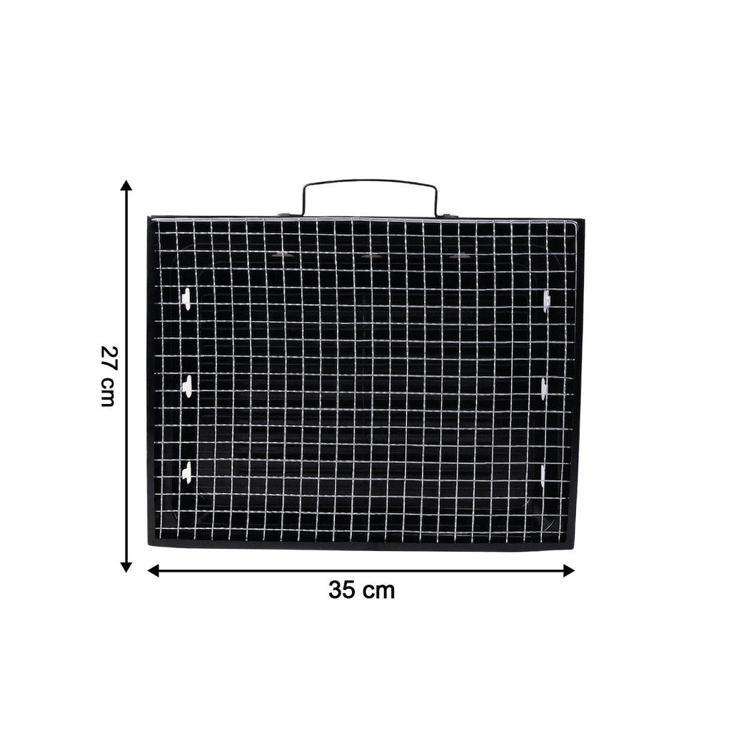 Stainless steel mesh BBQ grill suitable for outdoor use