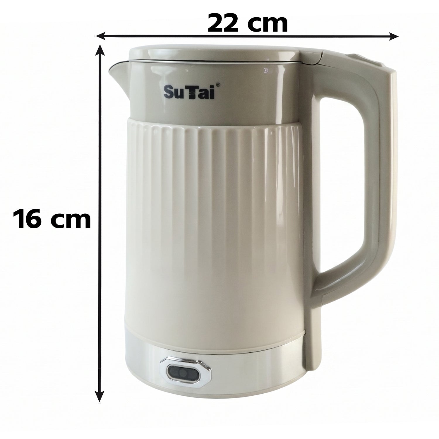 Family size water boiler with boil dry protection