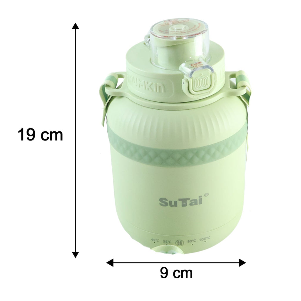 Portable electric boiling cup for trips and business travel