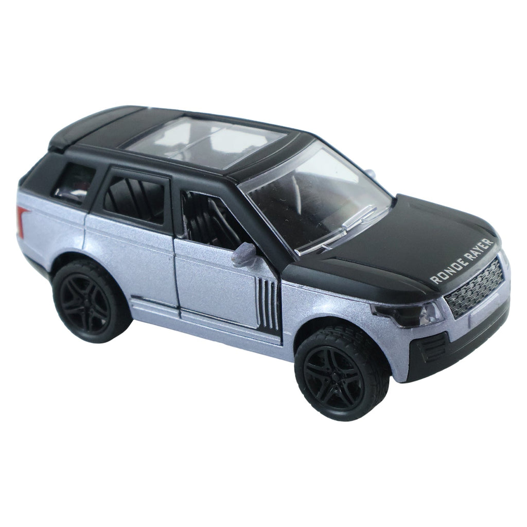 Collectible die cast pull back car with LED lights and sound