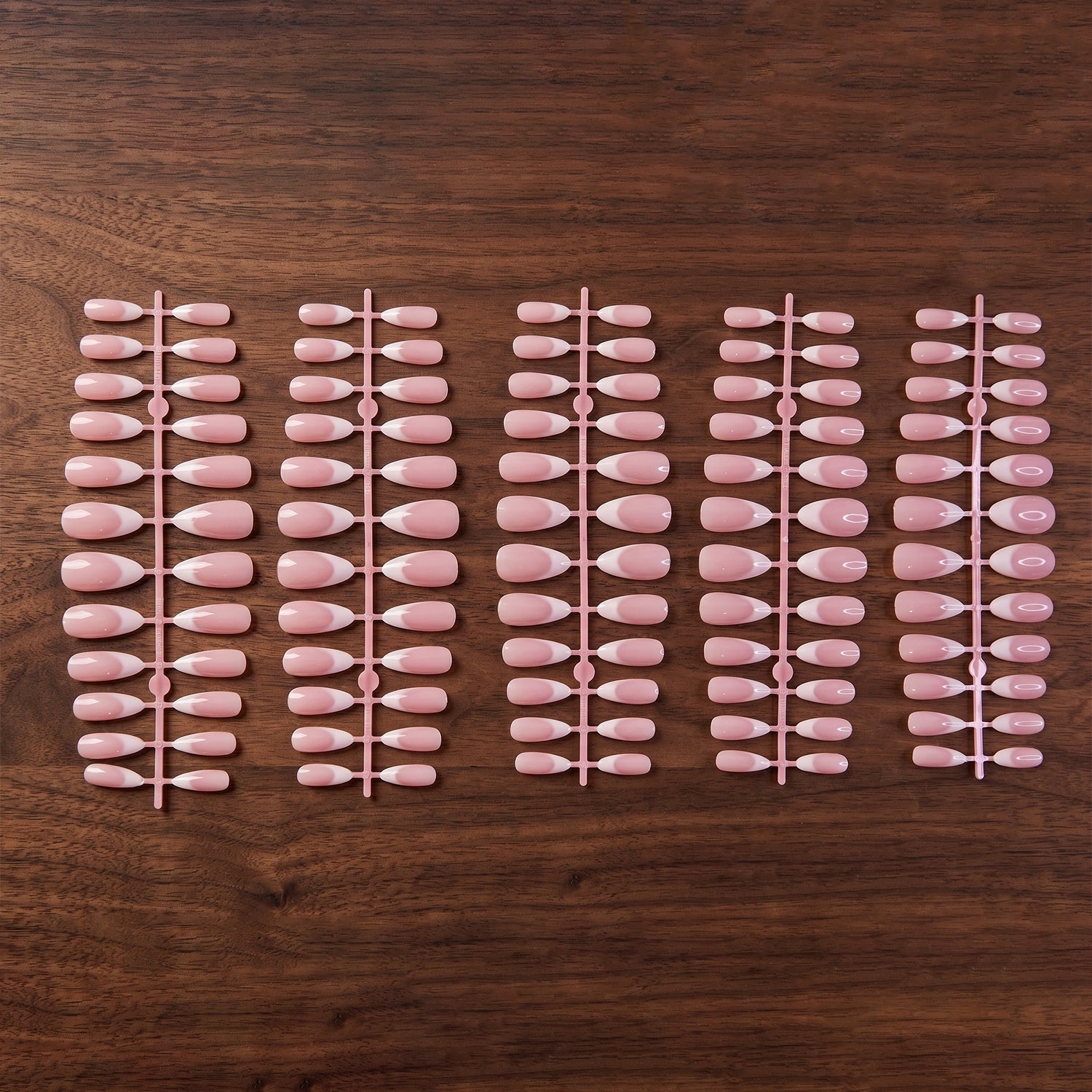 French manicure nails feature