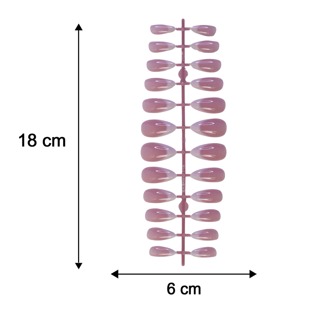 Nail tips size guide