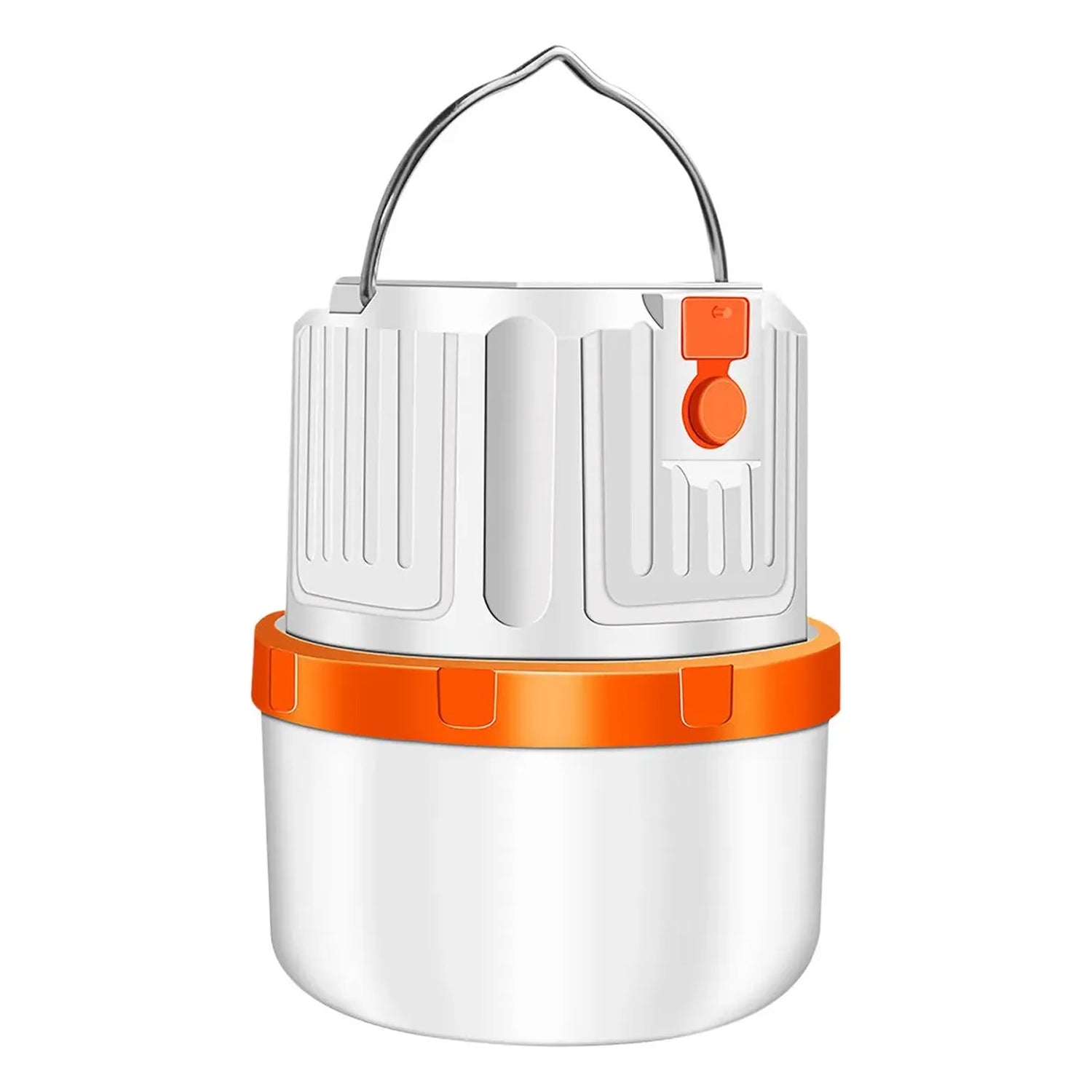 Solar powered LED camping light for tents, trekking and emergencies
