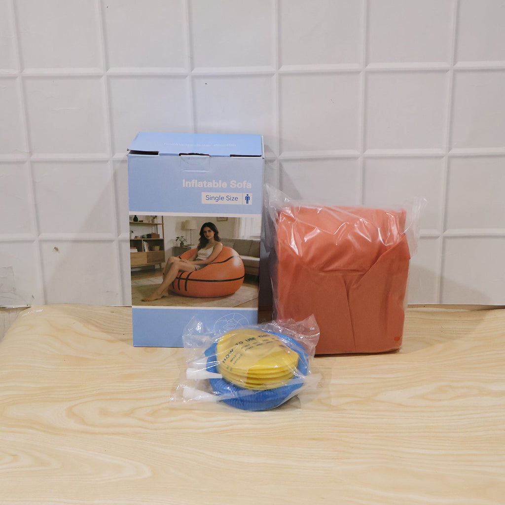 Inflatable ball sofa daily use