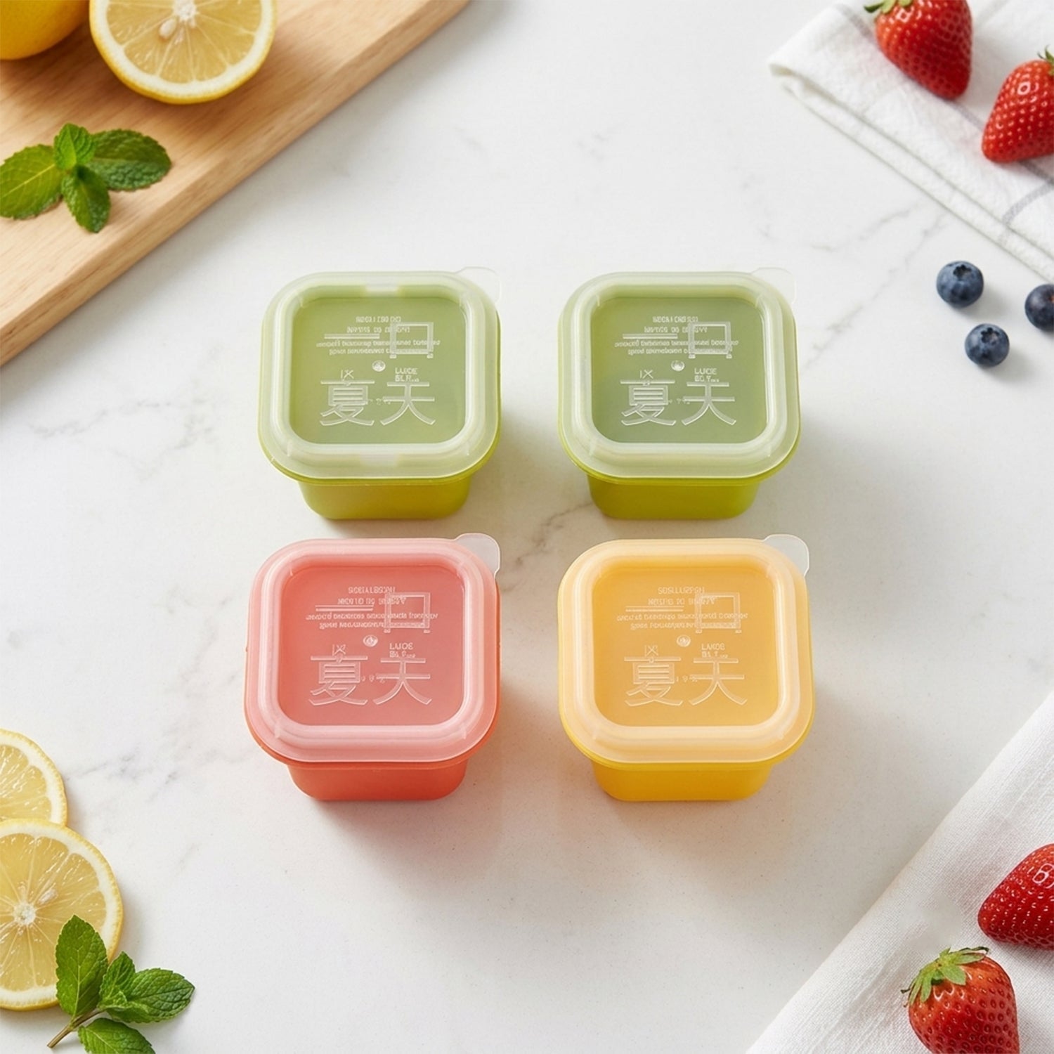 Silicone Ice Cube Trays