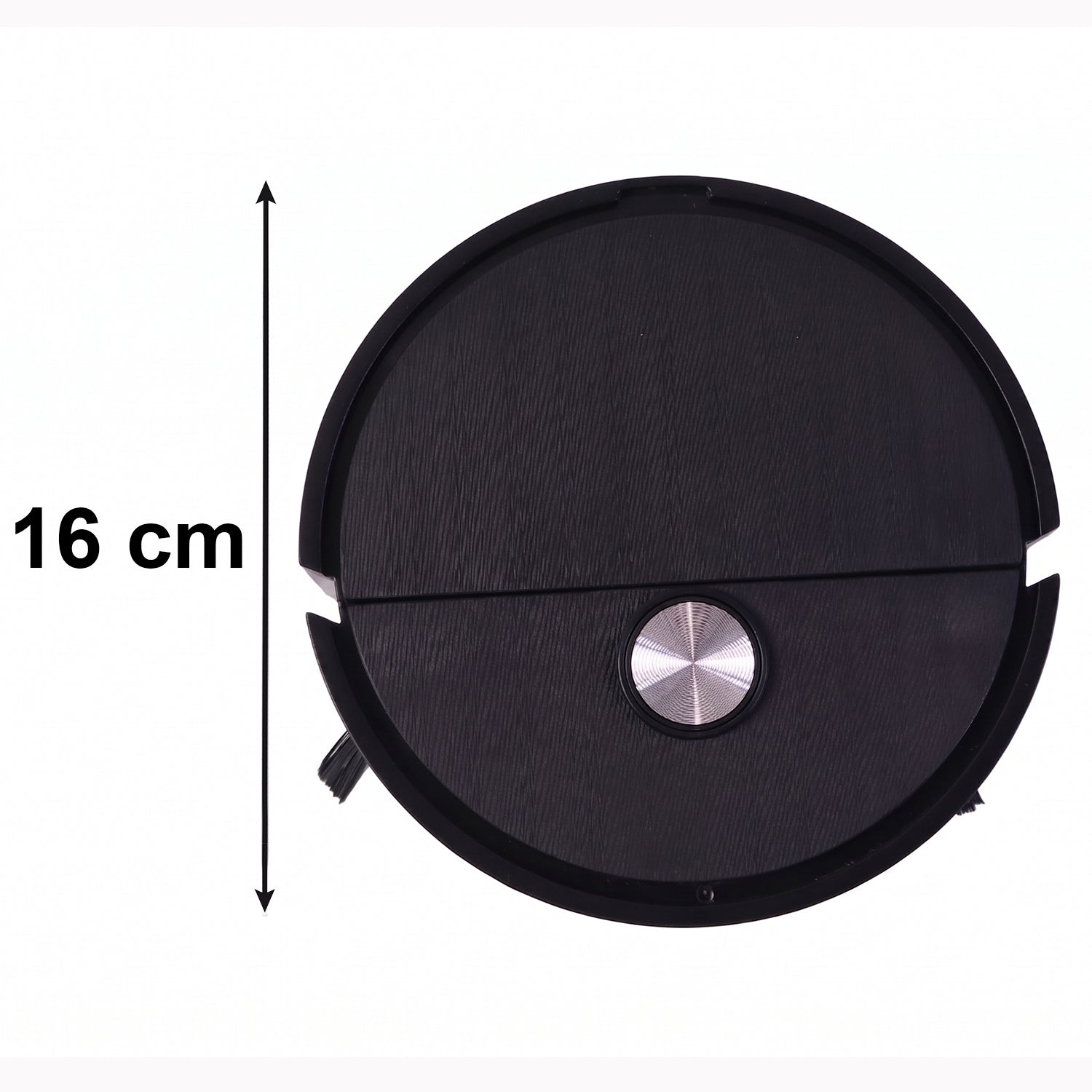Light mopping robotic vacuum cleaner for simultaneous dust and floor care