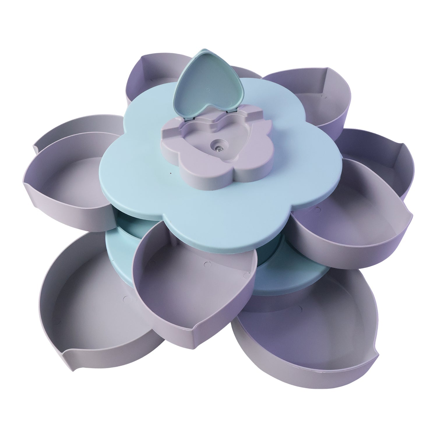 Rotating candy dish dry fruits