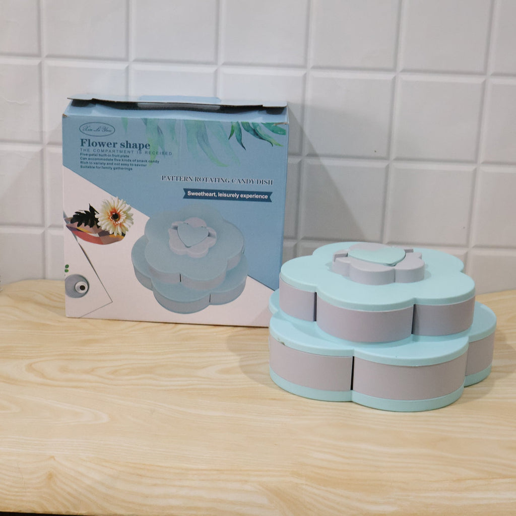 Rotating candy dish set
