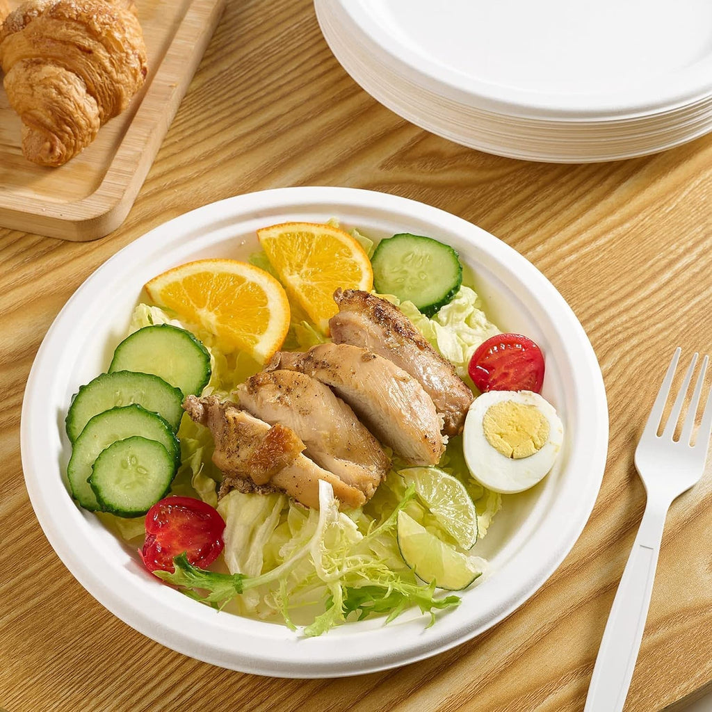Vegnar disposable serving plate suitable for catering and events