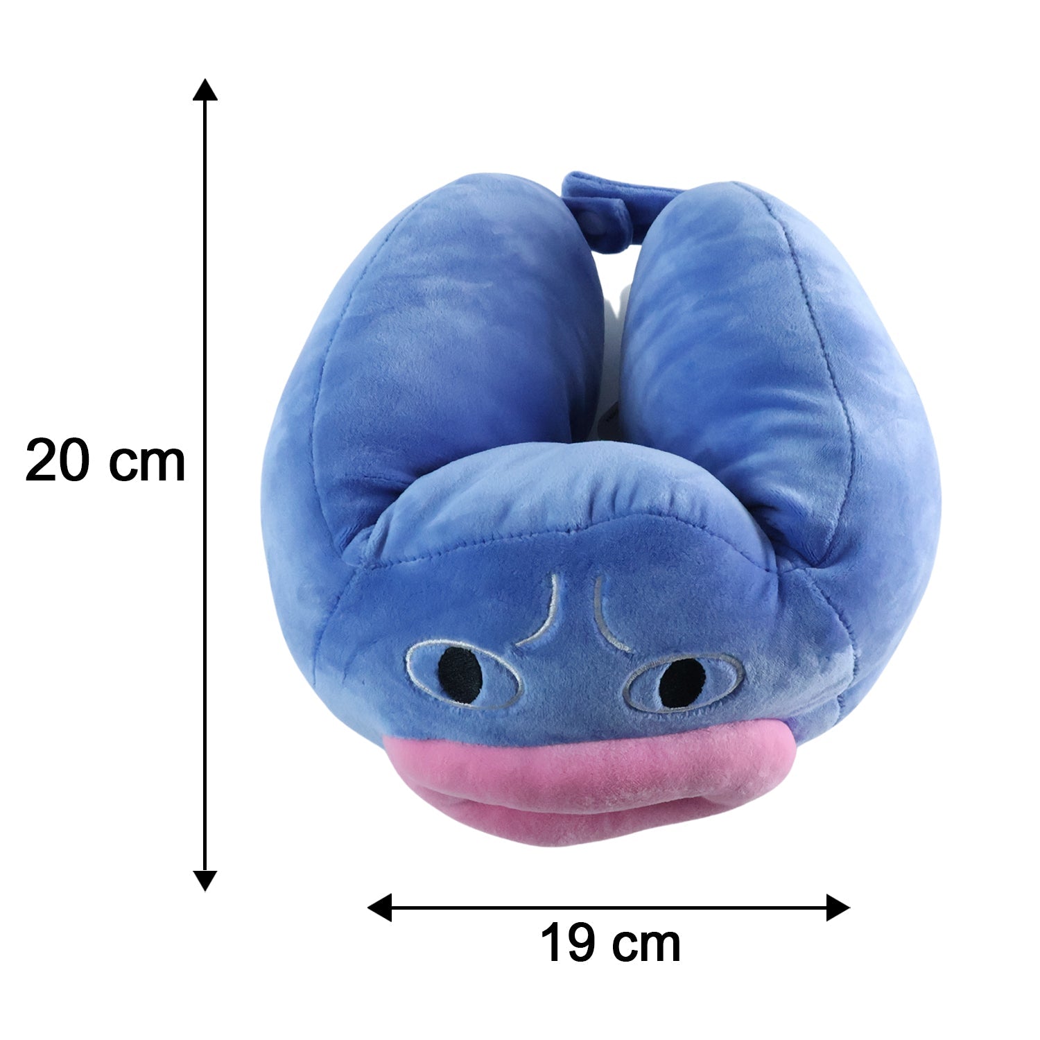 Neck pillow soft plush fabric