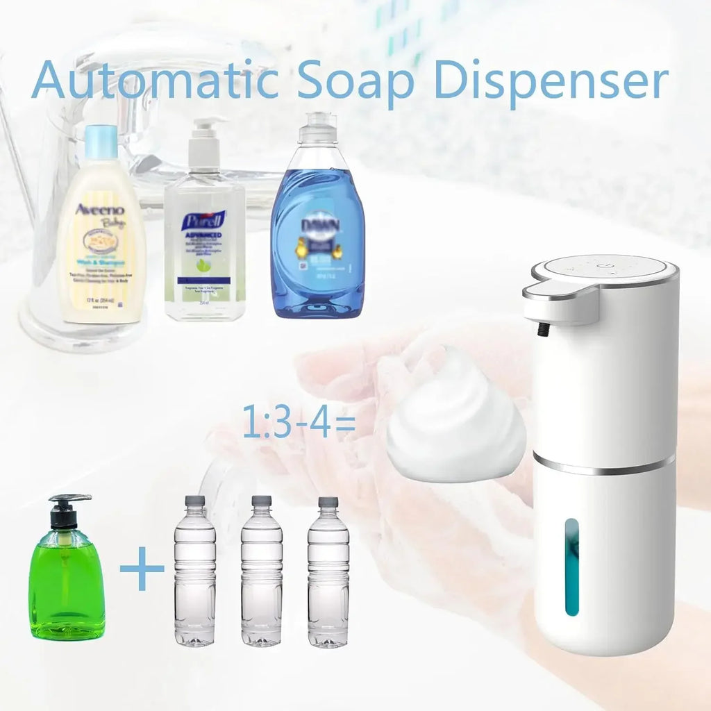 Automatic Touchless Soap Dispenser | USB Rechargeable | Liquid & Foam