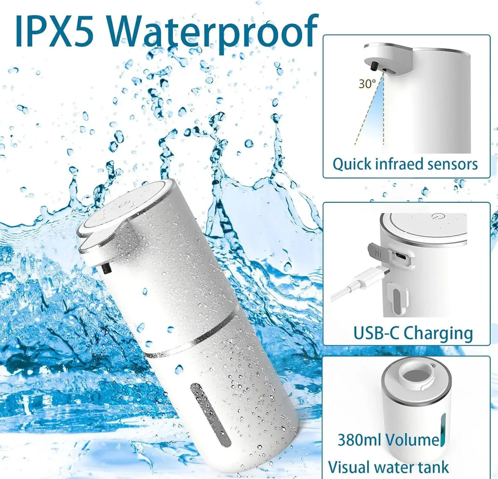Automatic Touchless Soap Dispenser | USB Rechargeable | Liquid & Foam