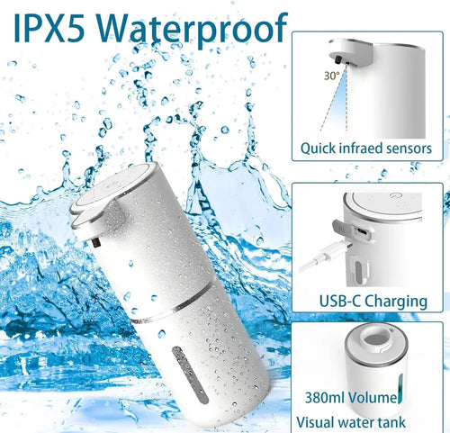 Automatic Touchless Soap Dispenser | USB Rechargeable | Liquid & Foam