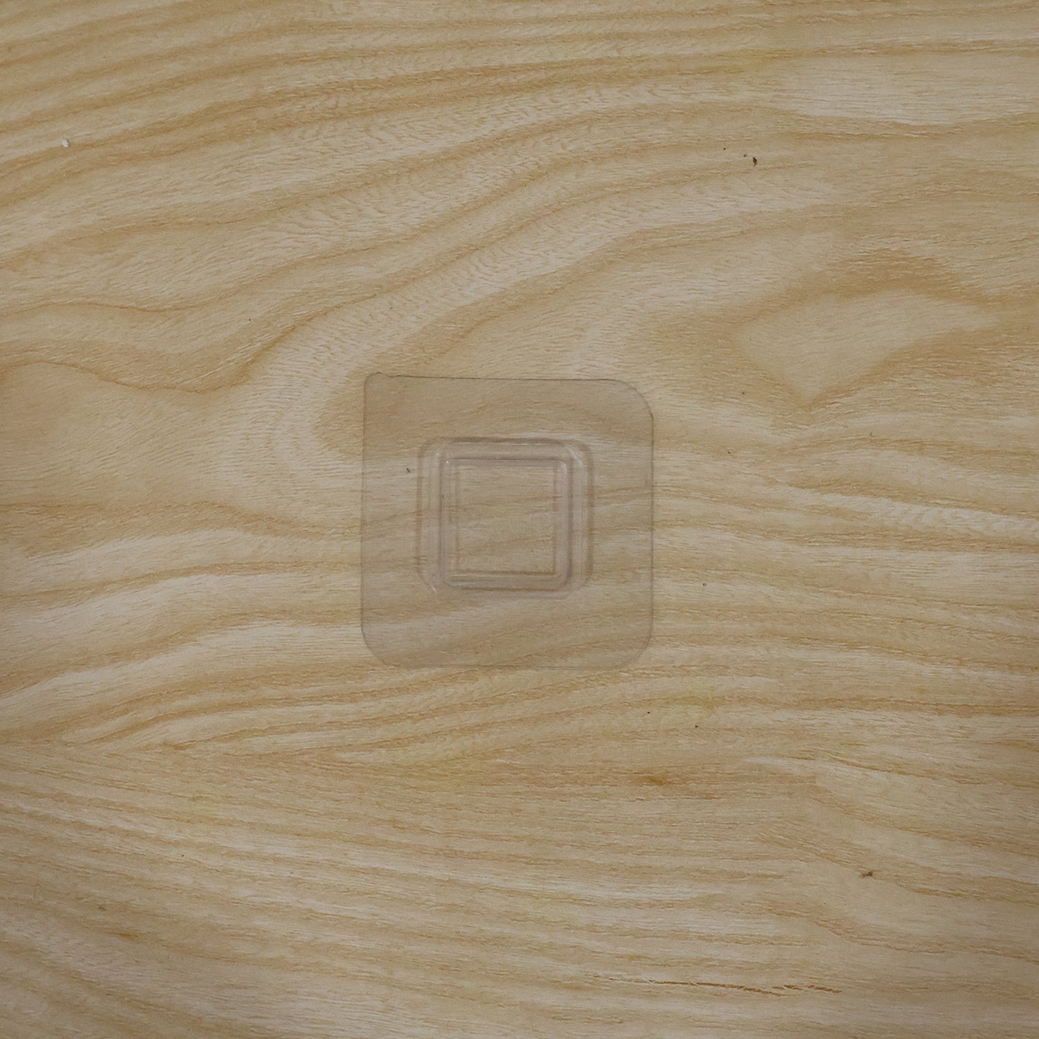 Durable transparent adhesive wall hook, perfect for daily household use.