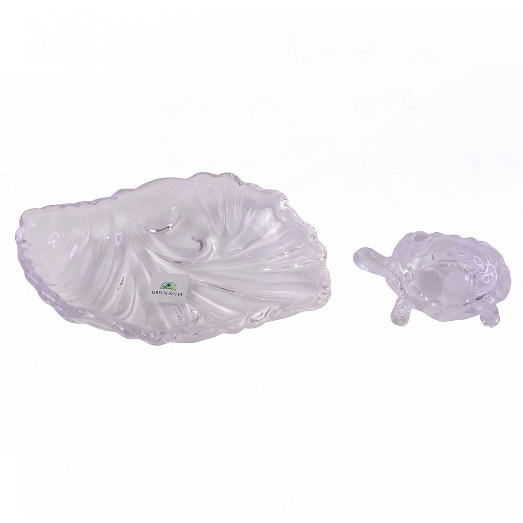 Vastu crystal tortoise set for prosperity and longevity