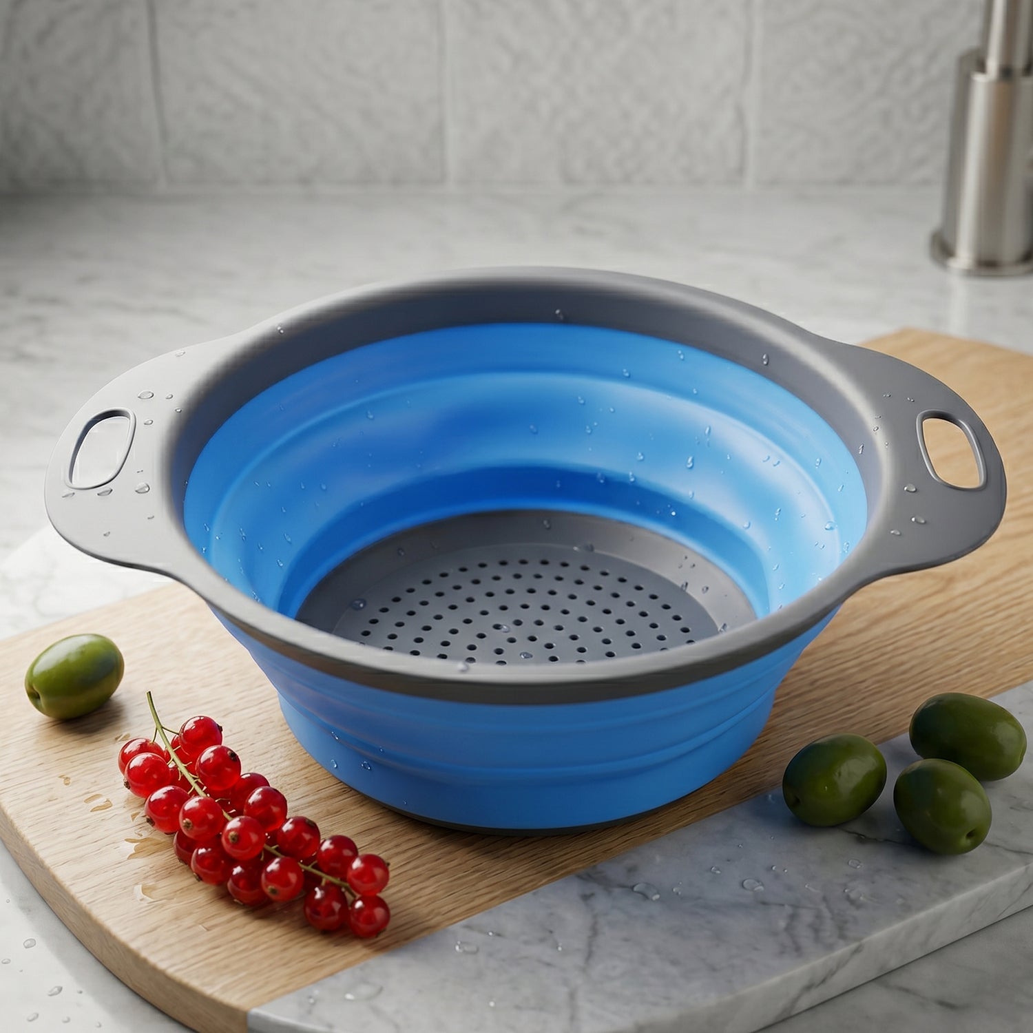 Silicone strainer washing use