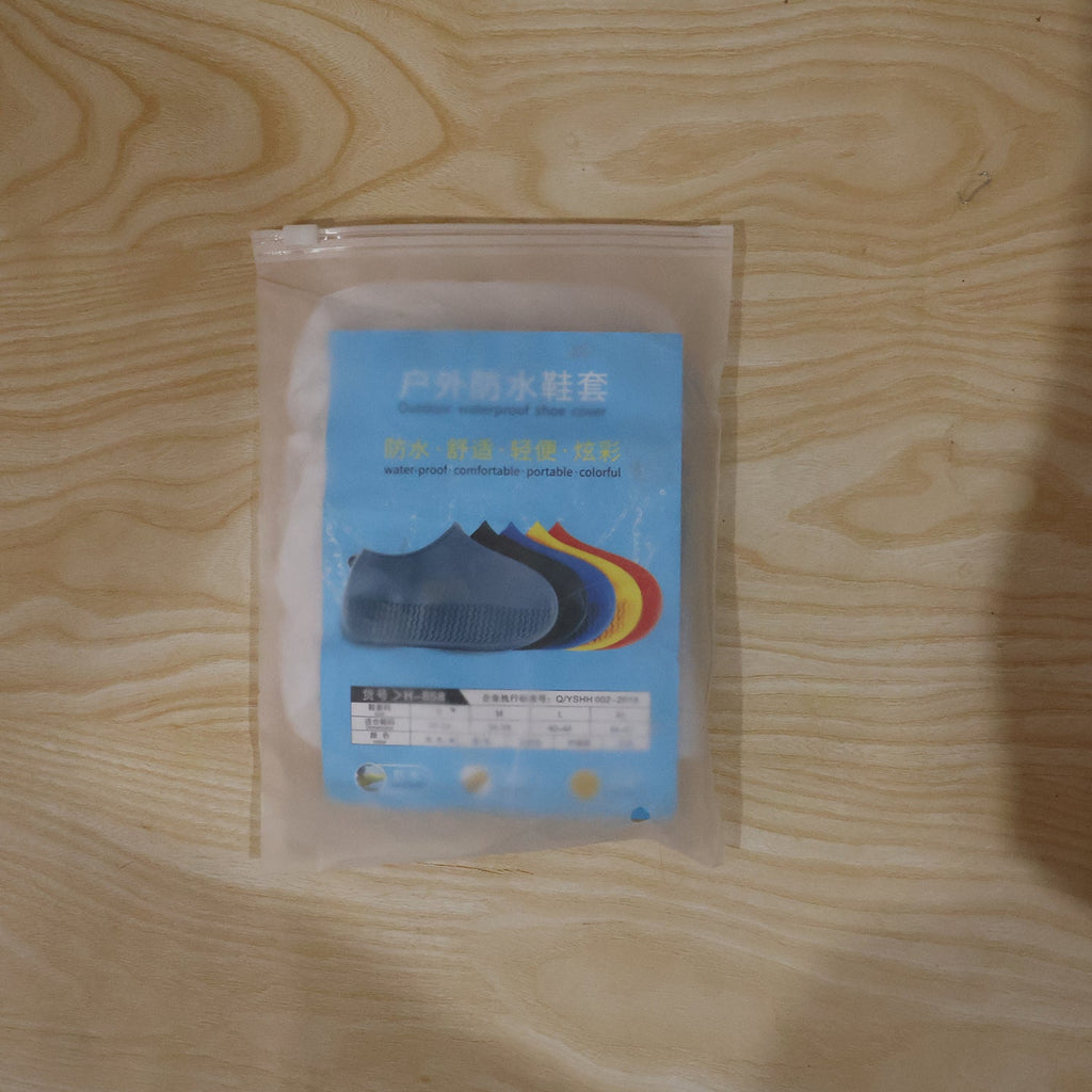 Daily use waterproof silicone rain shoe cover