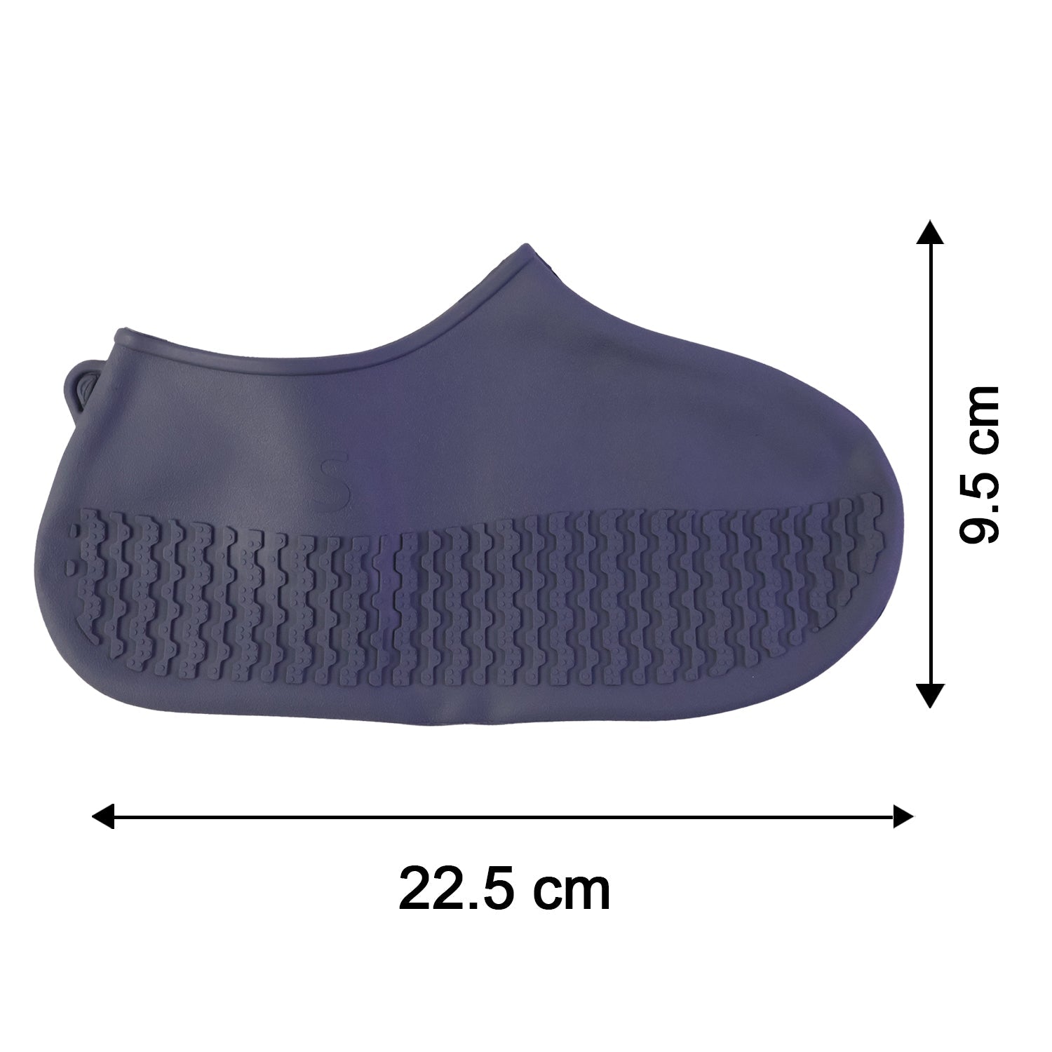 Size guide for waterproof silicone rain shoe covers