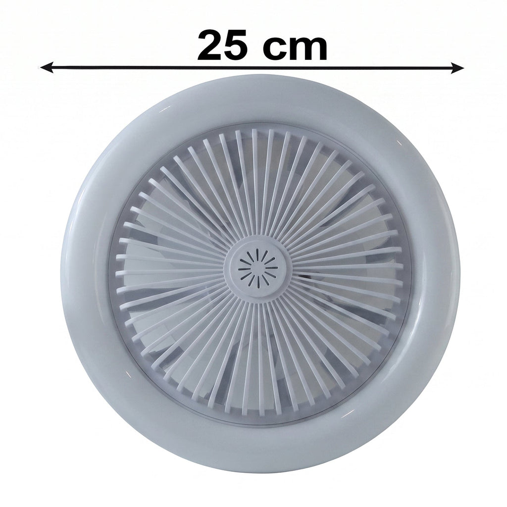 Remote control fan light modes