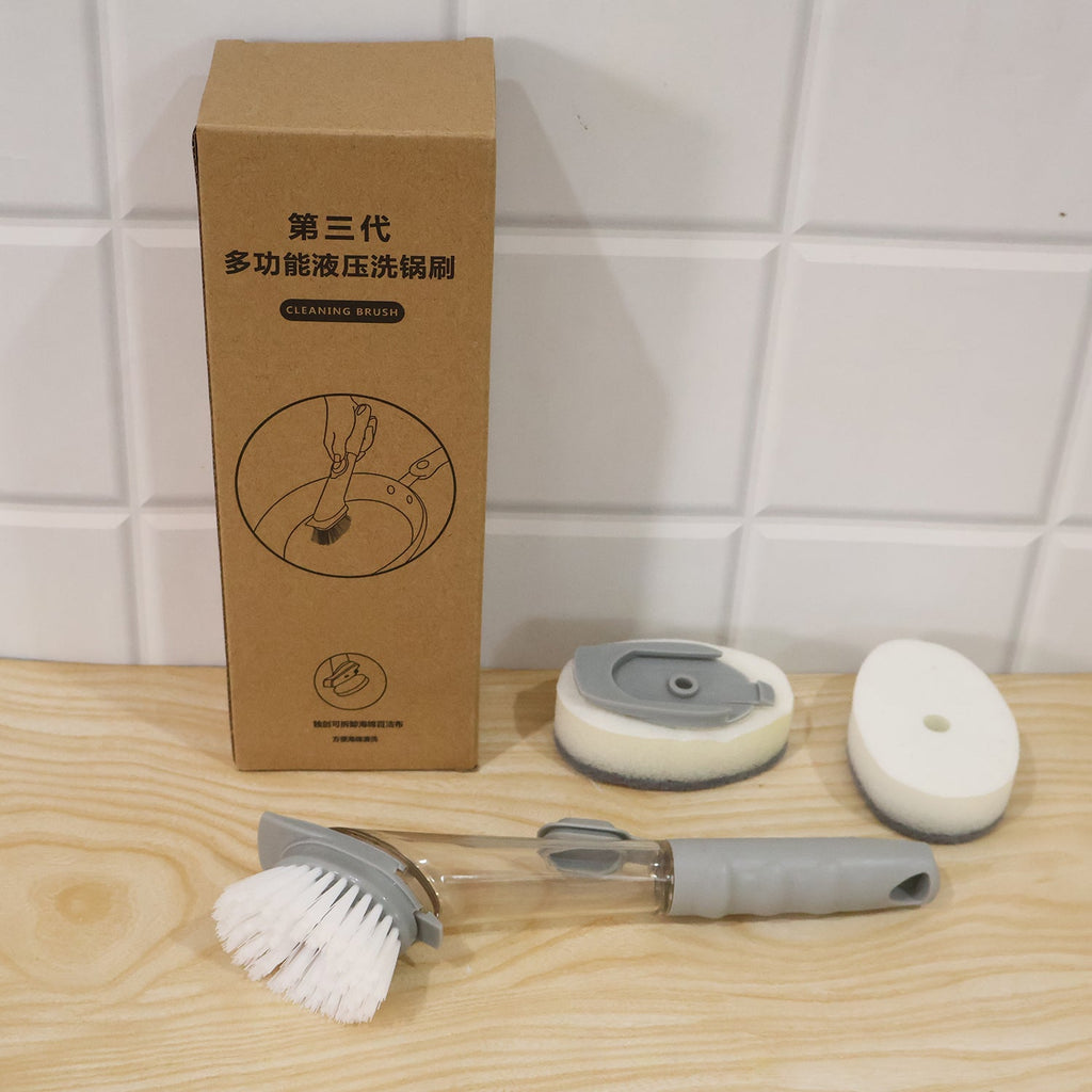 Liquid dispenser dish brush 1 pc