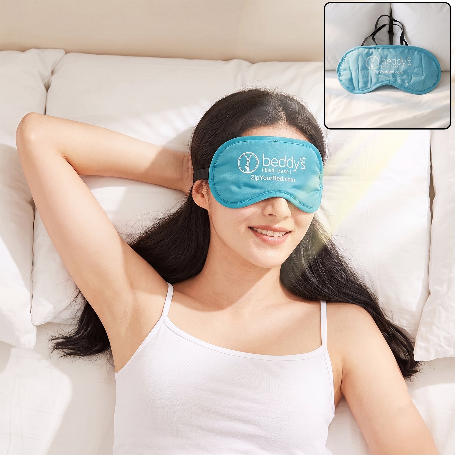 Soft sleep eye mask padded