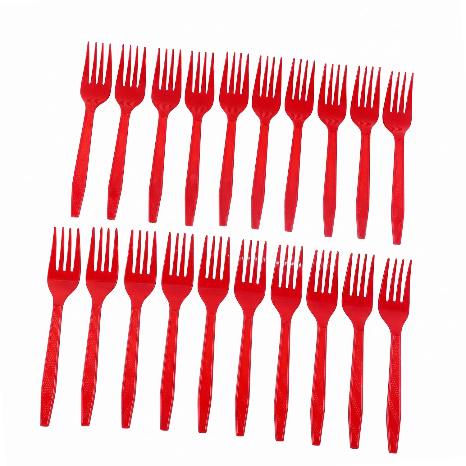 Plastic forks party use