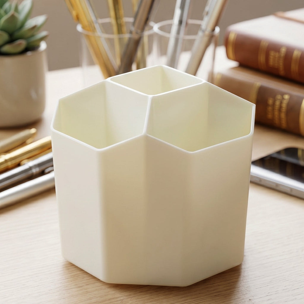 Desk organizer white bg