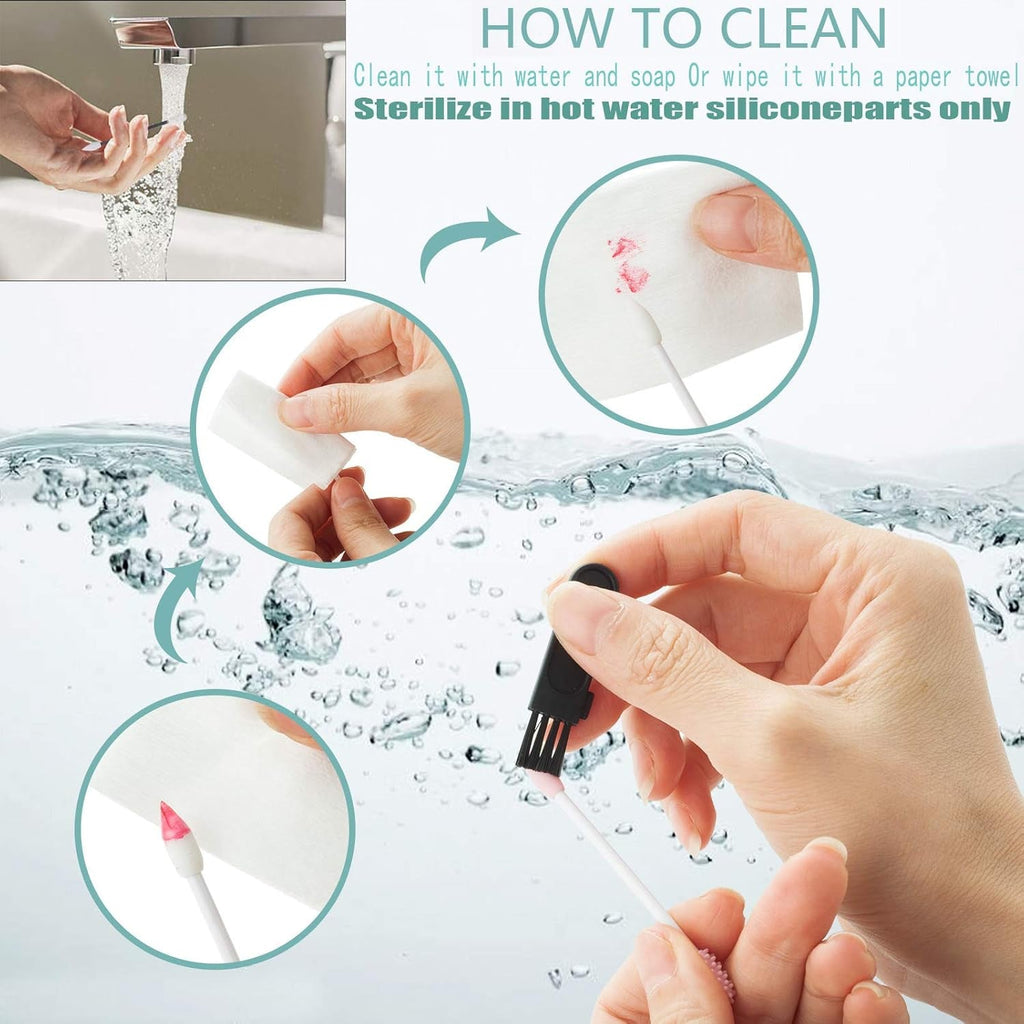 Eco friendly silicone ear cleaning swabs for the whole family