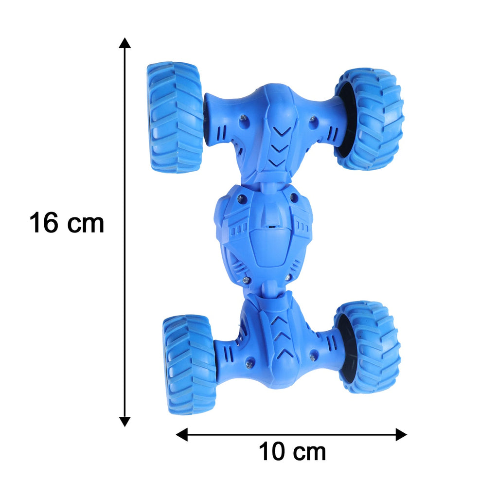 Fun friction car toy that stretches and does tricks