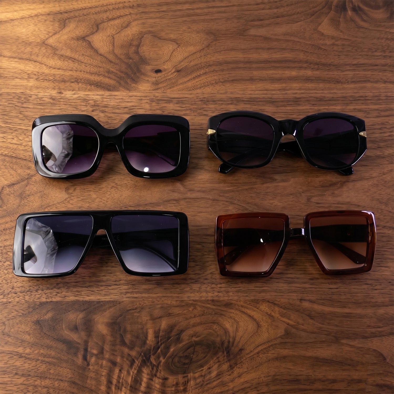 Square sunglasses style for men and women