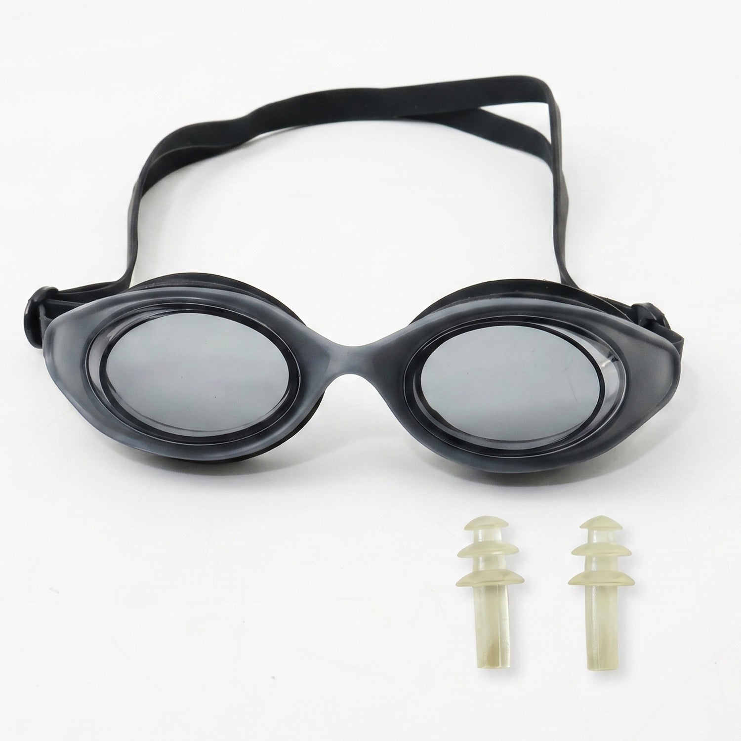 Comfortable adjustable strap kids swimming goggles