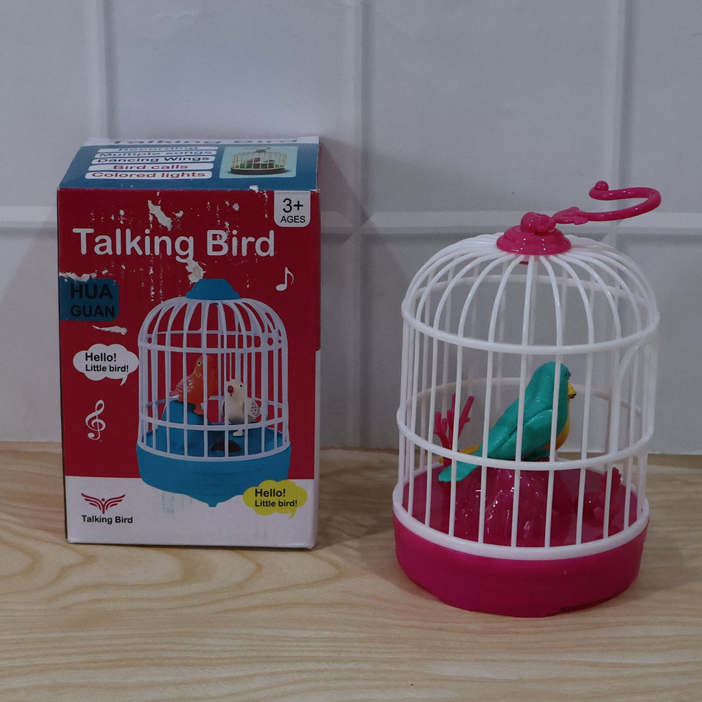 Talking bird toy kids play use