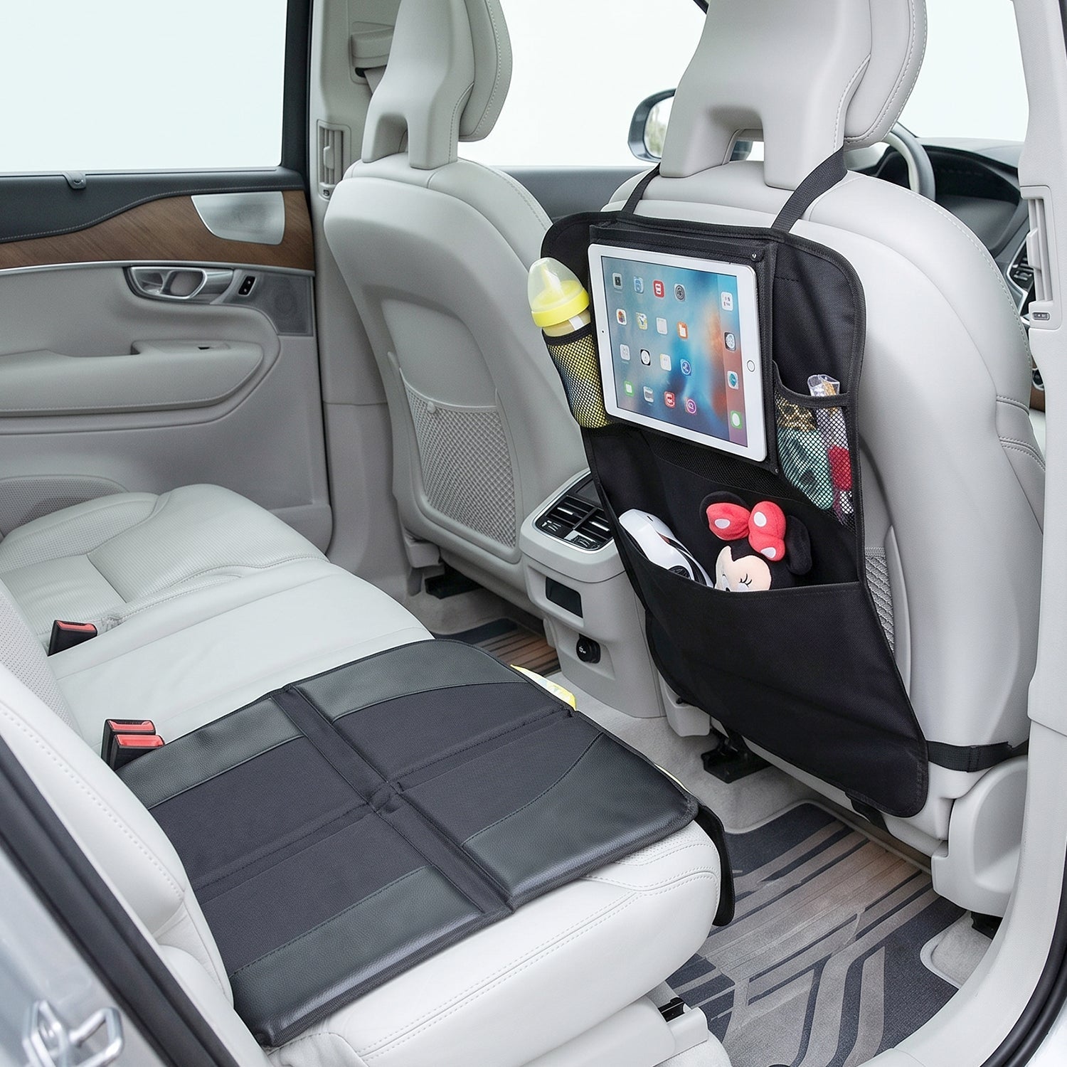 Seat protector feature view