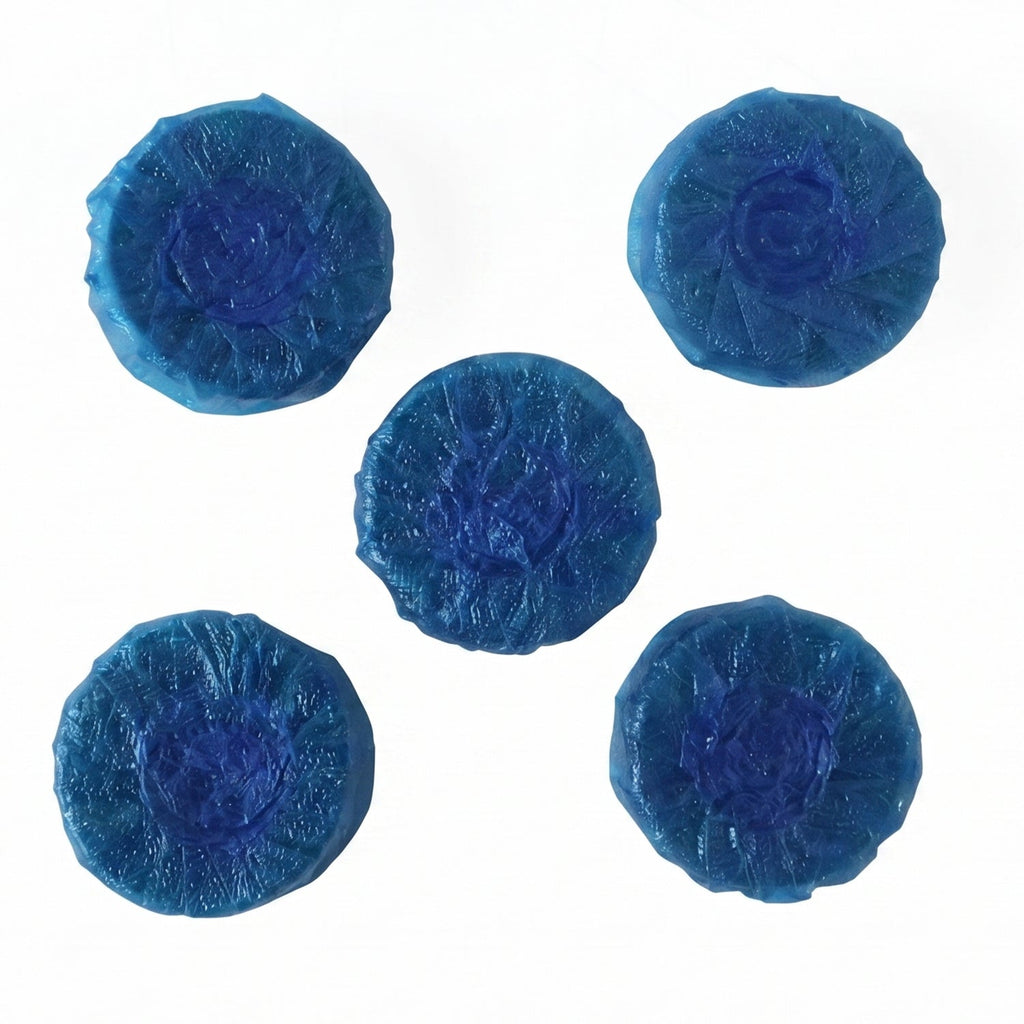 Hygienic toilet cleaning tablet ensuring germ-free hygiene