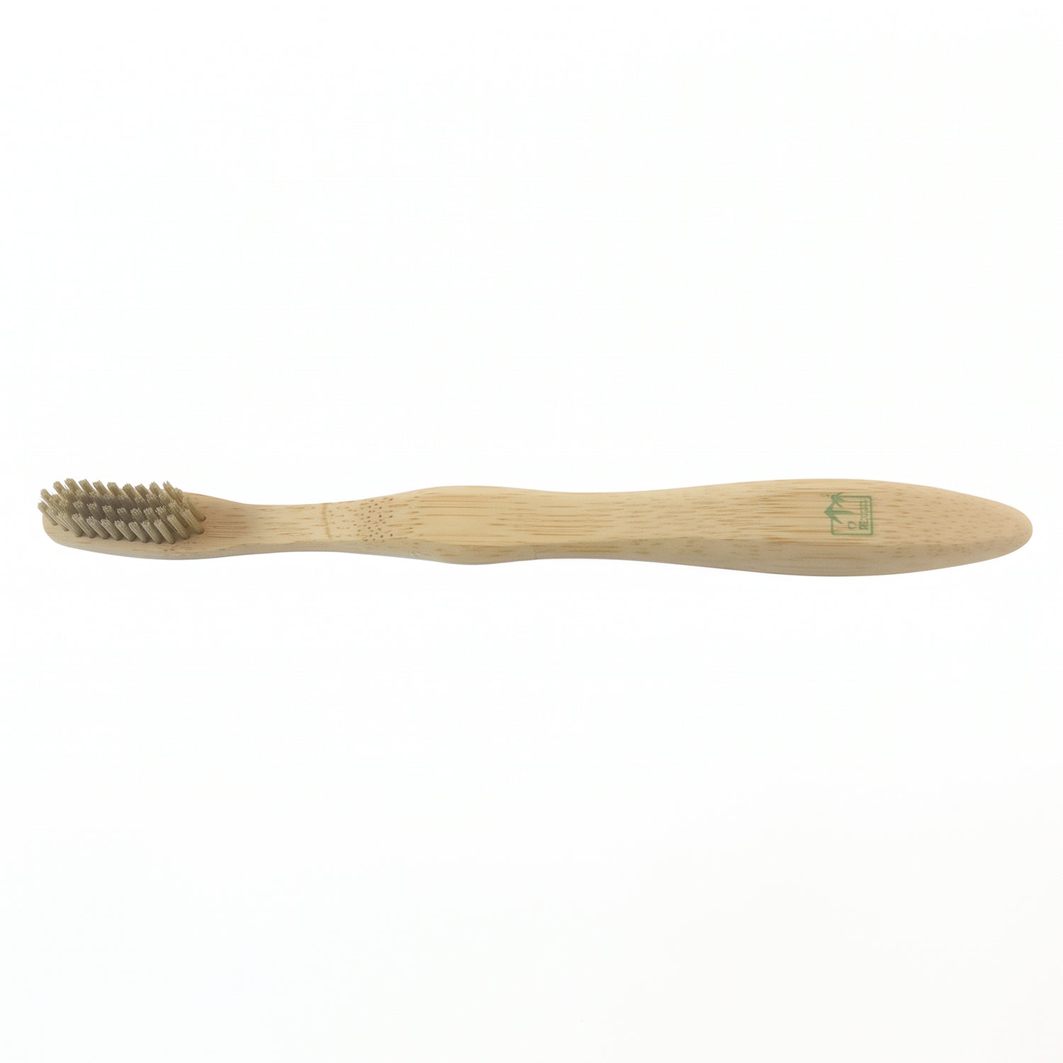Soft Bristle Bamboo Toothbrush, Eco-Friendly Wooden Toothbrush for Travel (1 Pc)