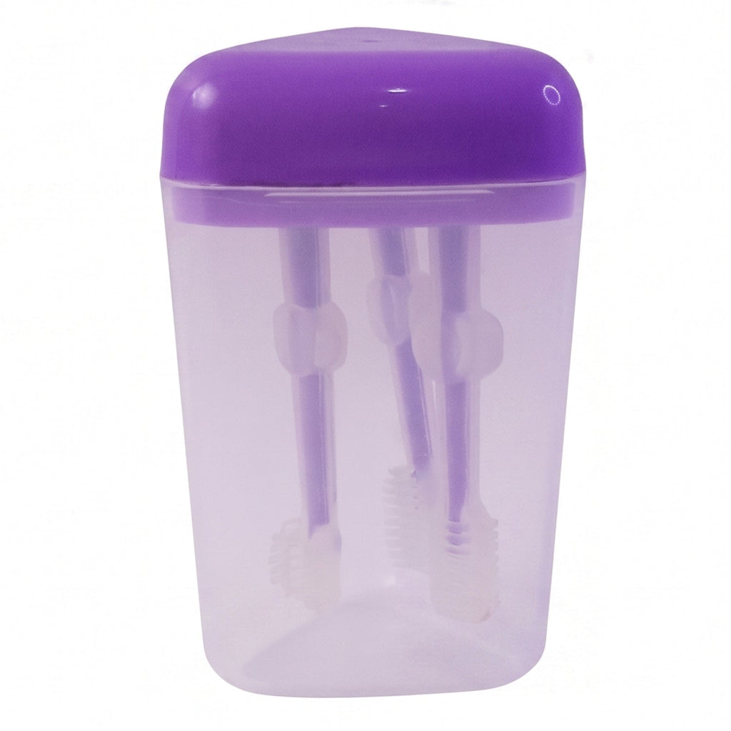 Baby toothbrush set view