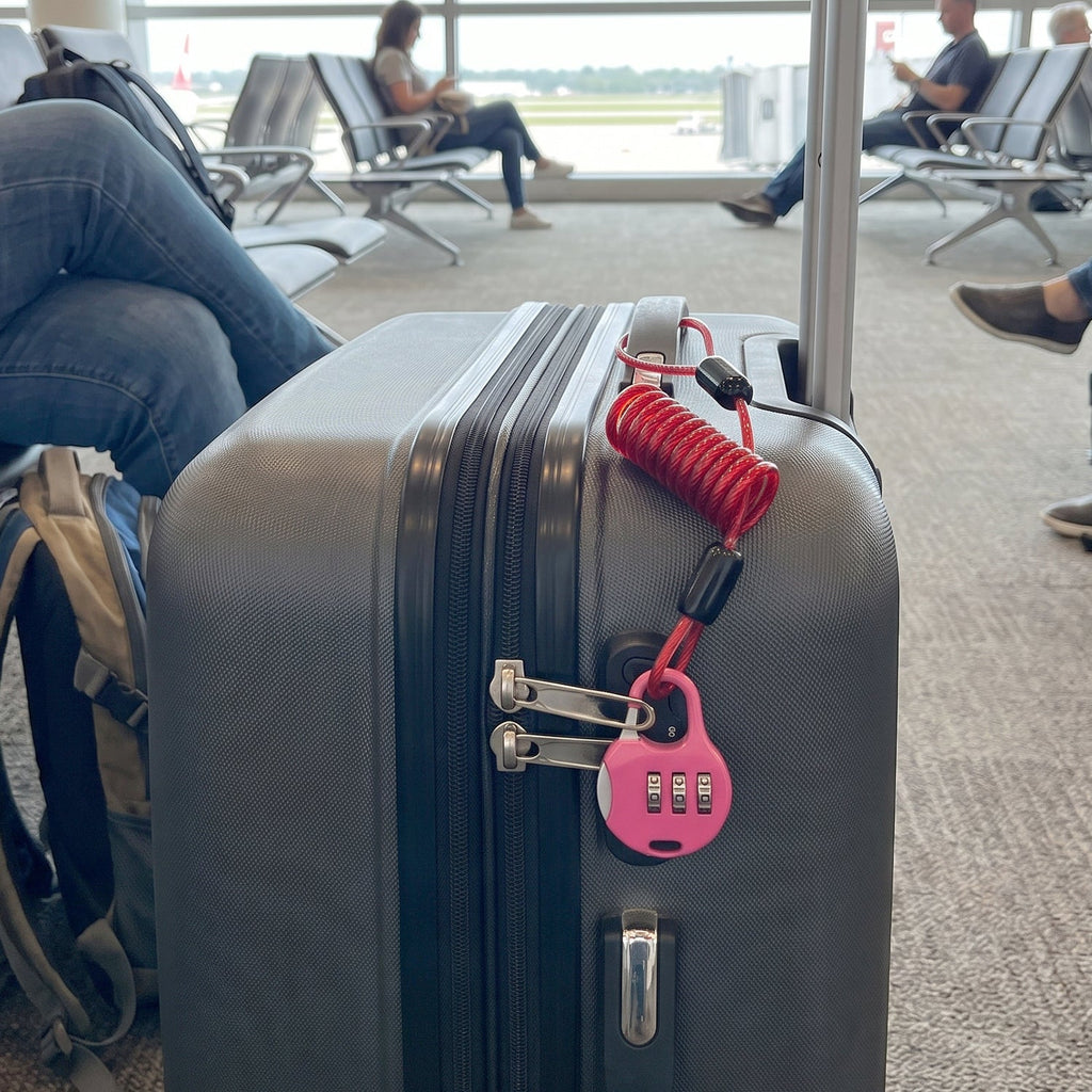 Travel safety lock luggage use