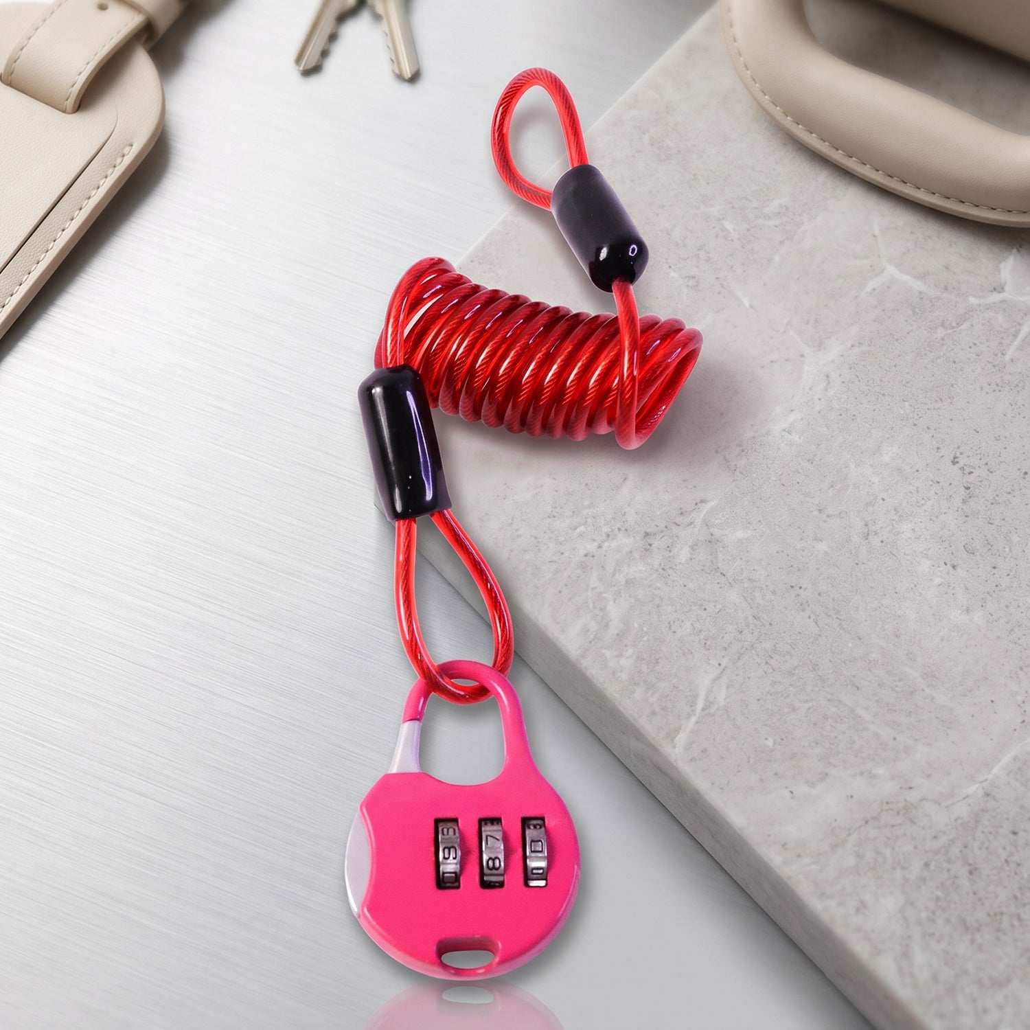Cable lock size details